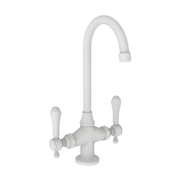 Newport Brass Prep/Bar Faucet in Matte White 1038-52 - main